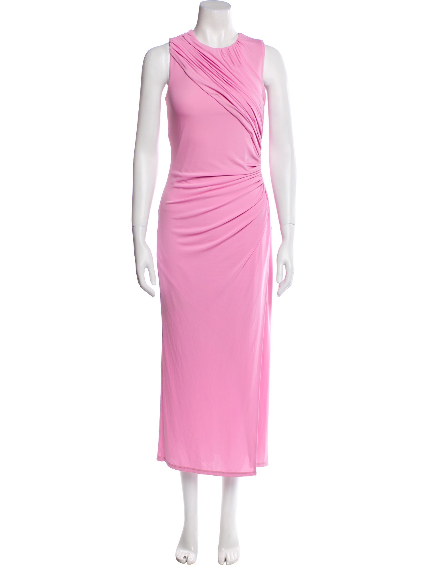 Cinq à Sept Crew Neck Long Dress