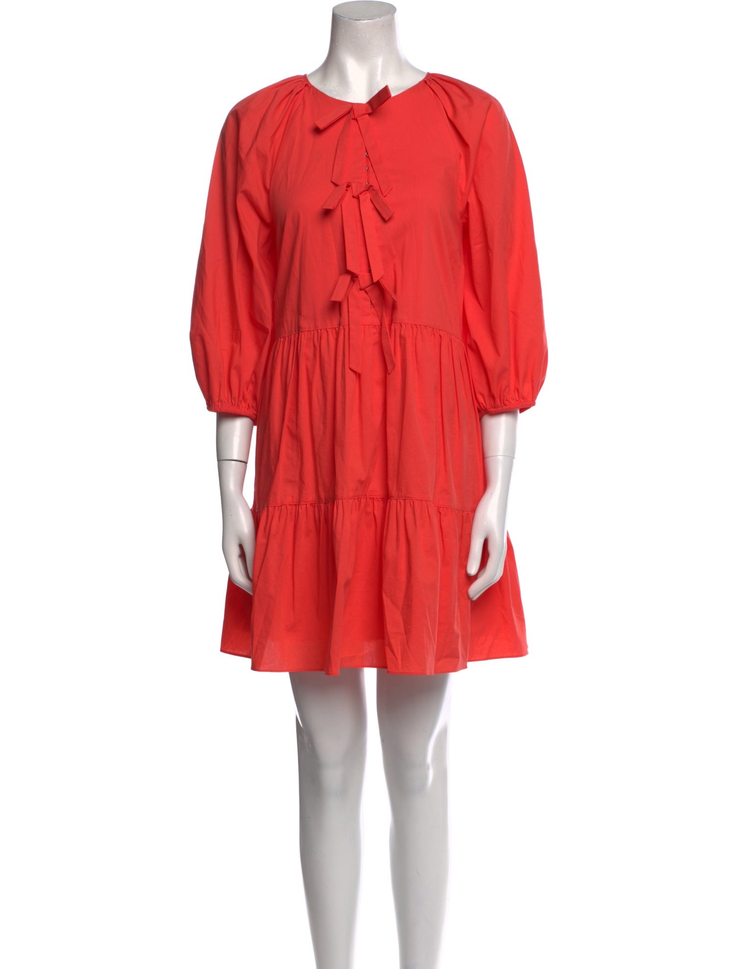 Cinq à Sept Crew Neck Mini Dress