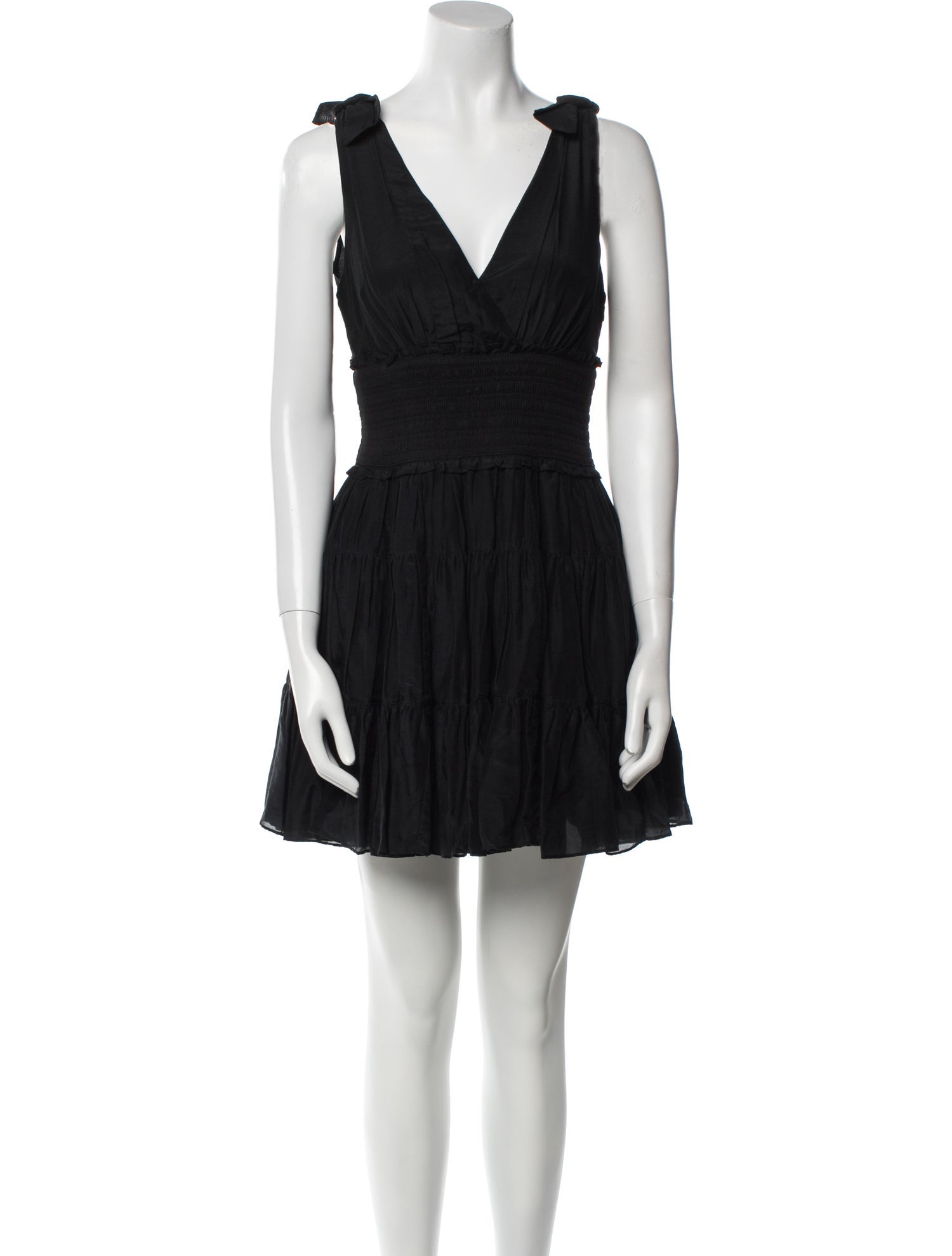 Cinq à Sept V-Neck Mini Dress