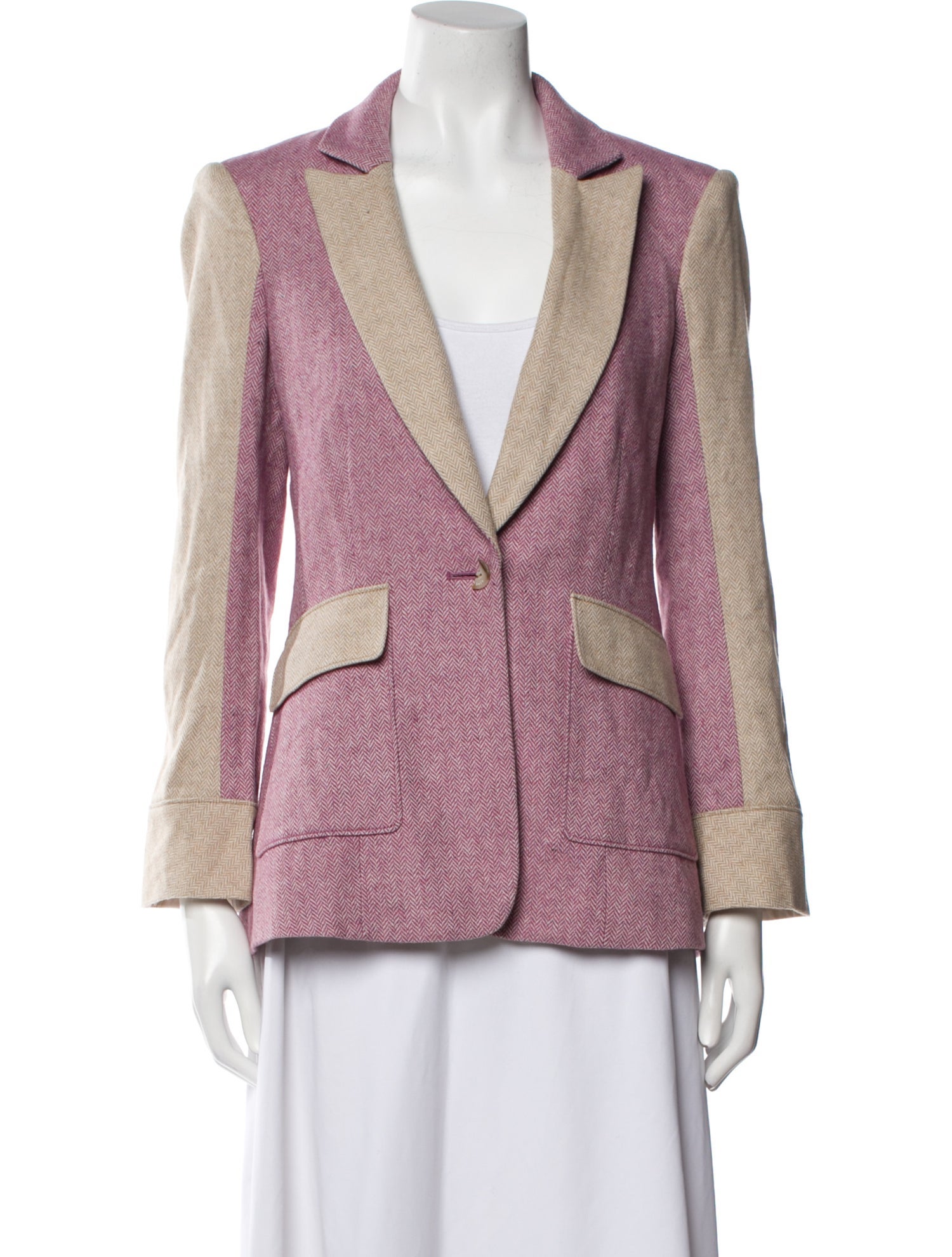 Cinq à Sept Printed Blazer