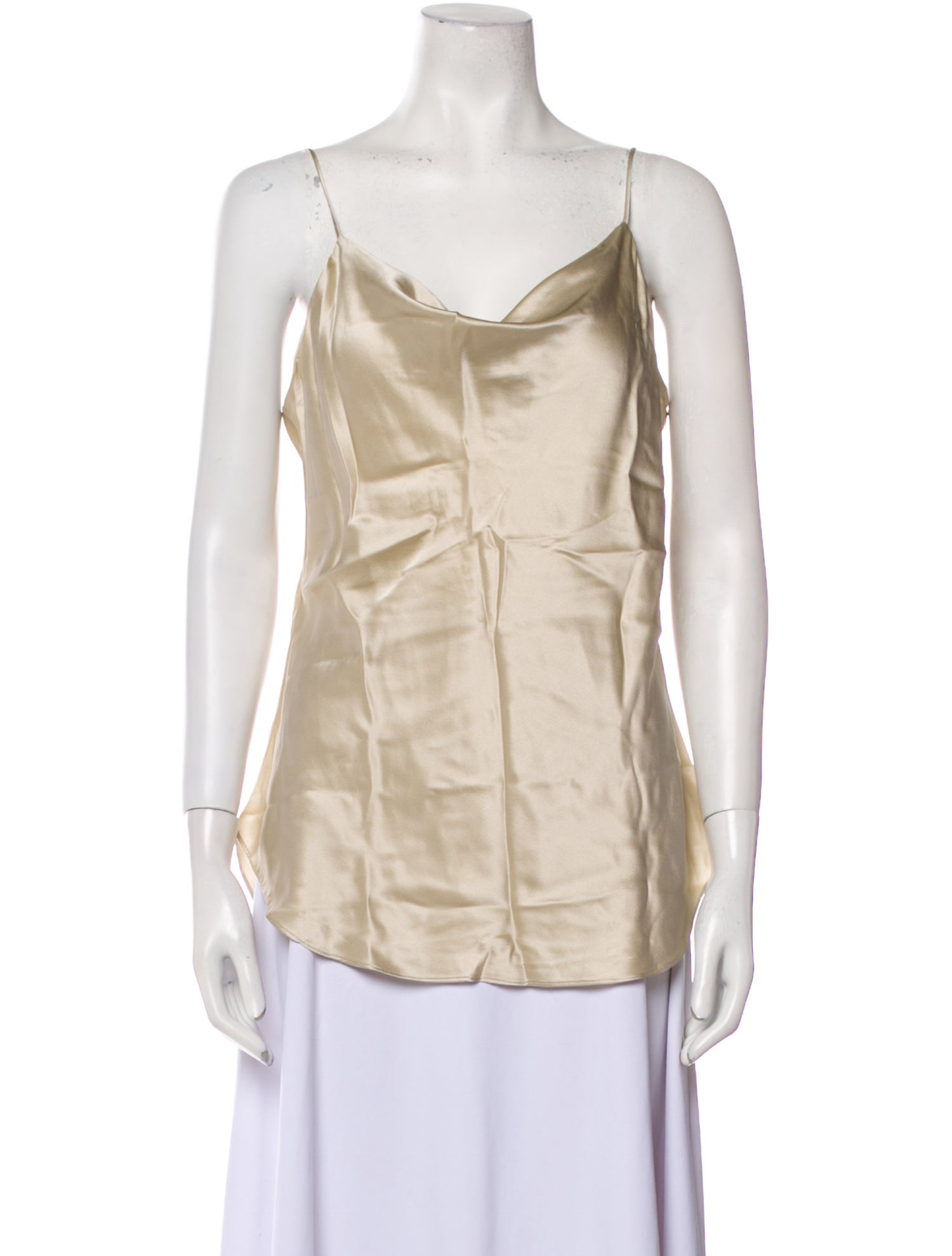 Cinq à Sept Silk Cowl Neck Top