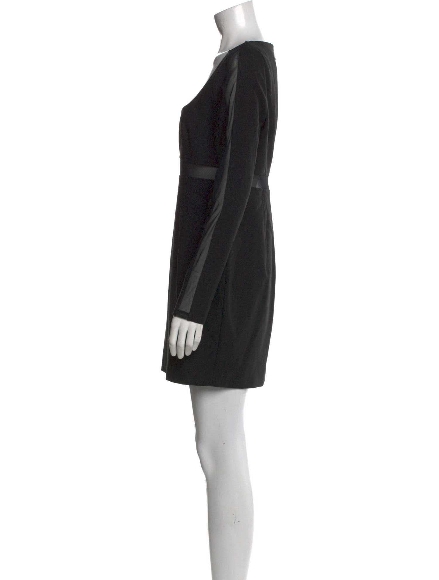 Cinq à Sept Square Neckline Mini Dress