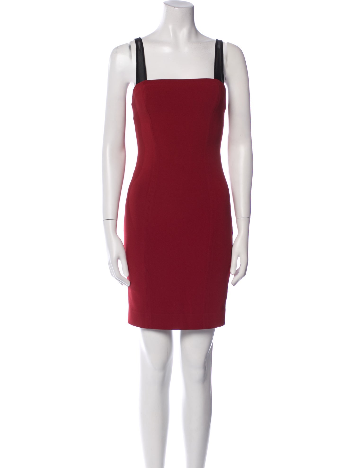 Cinq à Sept Square Neckline Mini Dress