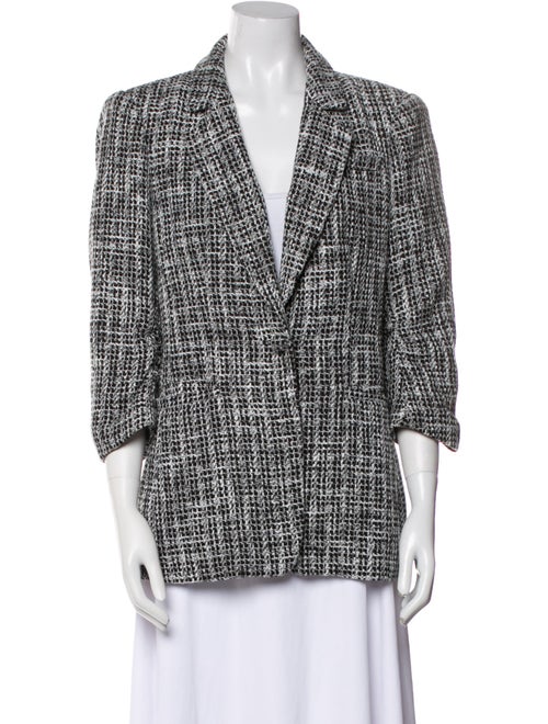 Cinq à Sept Tweed Pattern Blazer