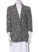 Cinq à Sept Tweed Pattern Blazer
