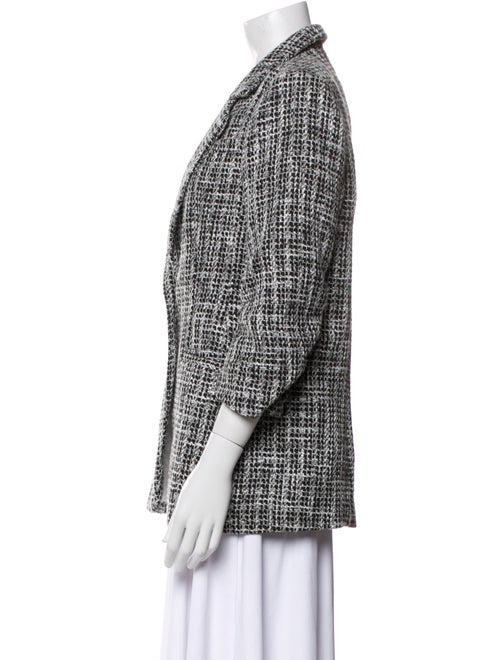 Cinq à Sept Tweed Pattern Blazer