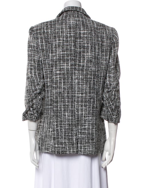 Cinq à Sept Tweed Pattern Blazer