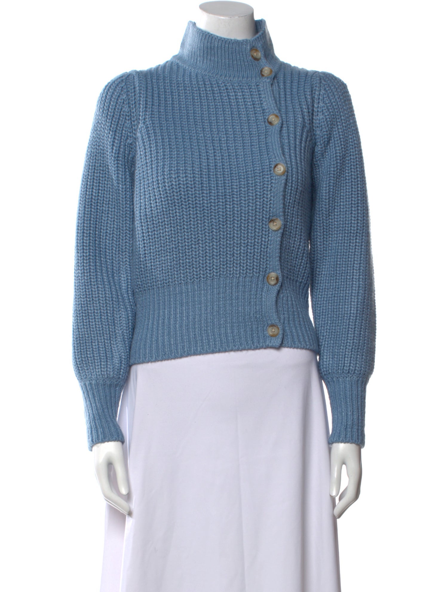 Cinq à Sept Mock Neck Sweater