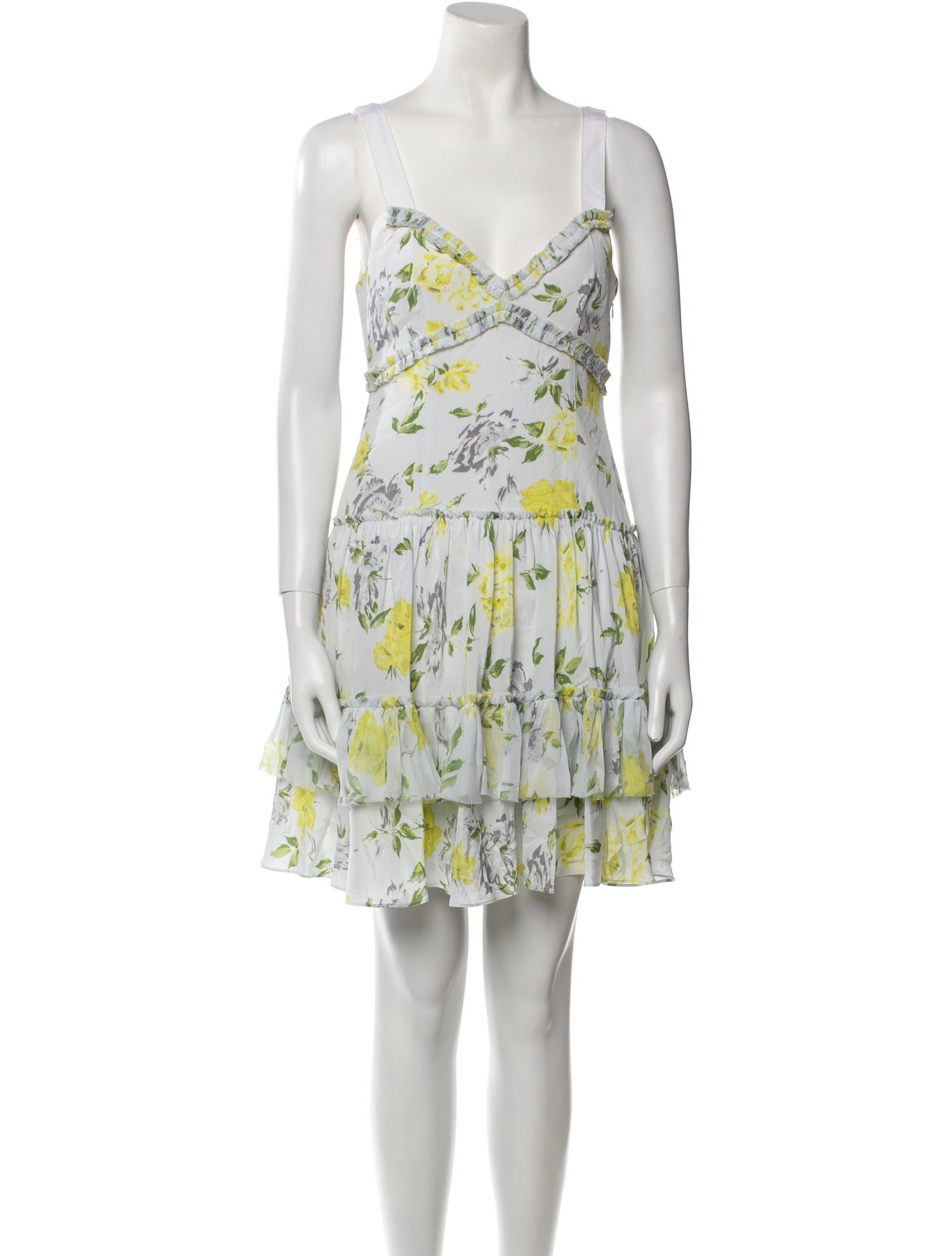 Cinq à Sept Silk Mini Dress