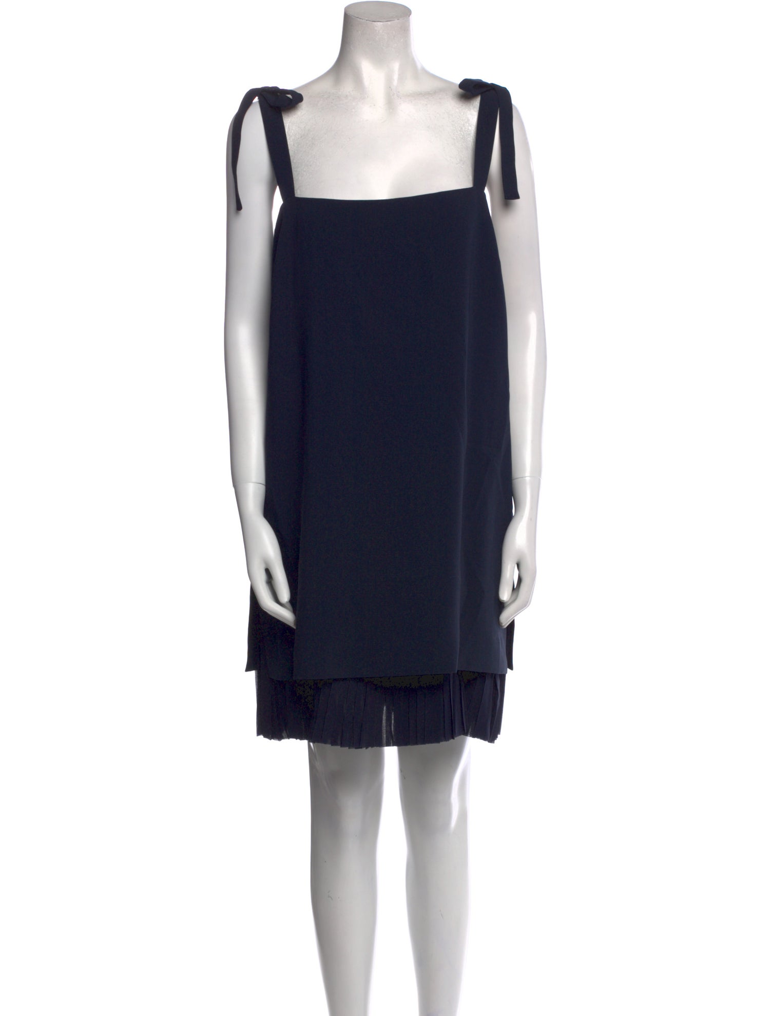 Cinq à Sept Square Neckline Mini Dress