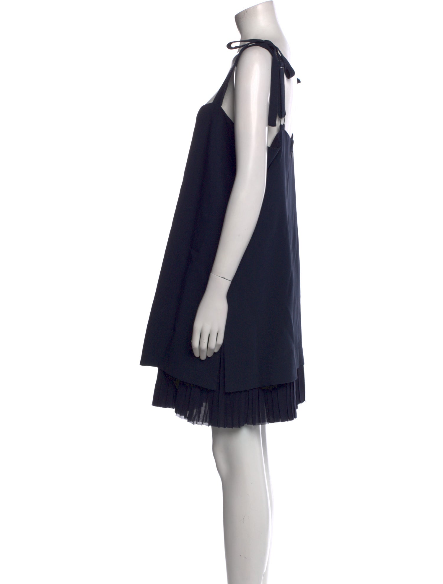 Cinq à Sept Square Neckline Mini Dress