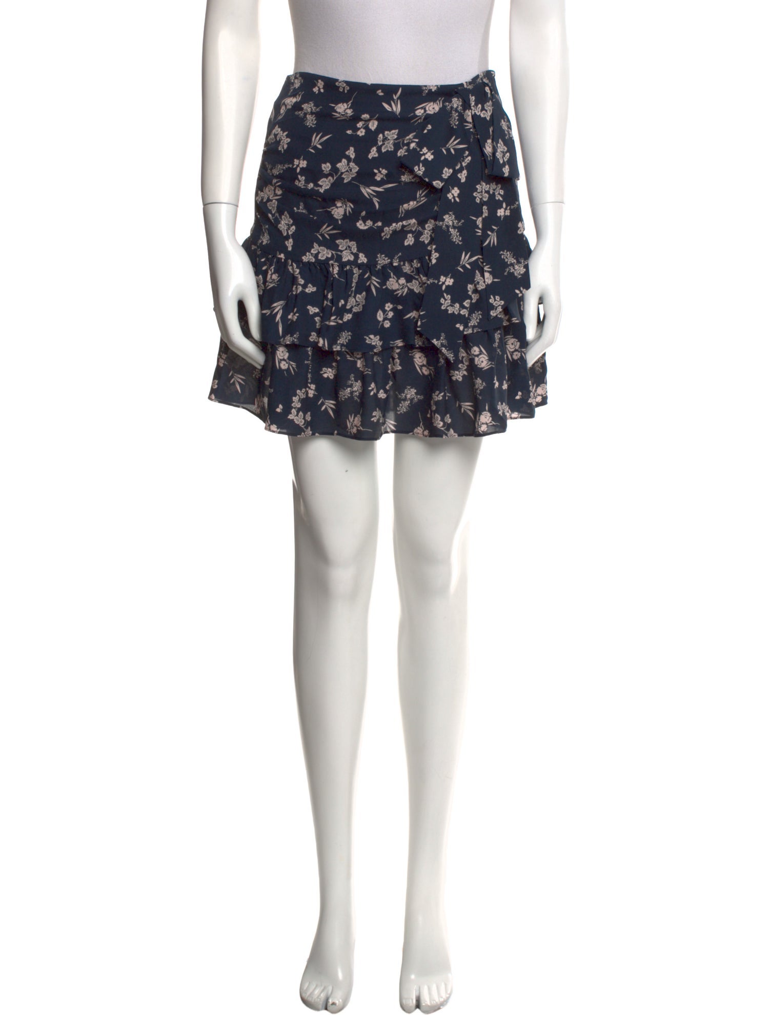 Cinq à Sept Silk Mini Skirt