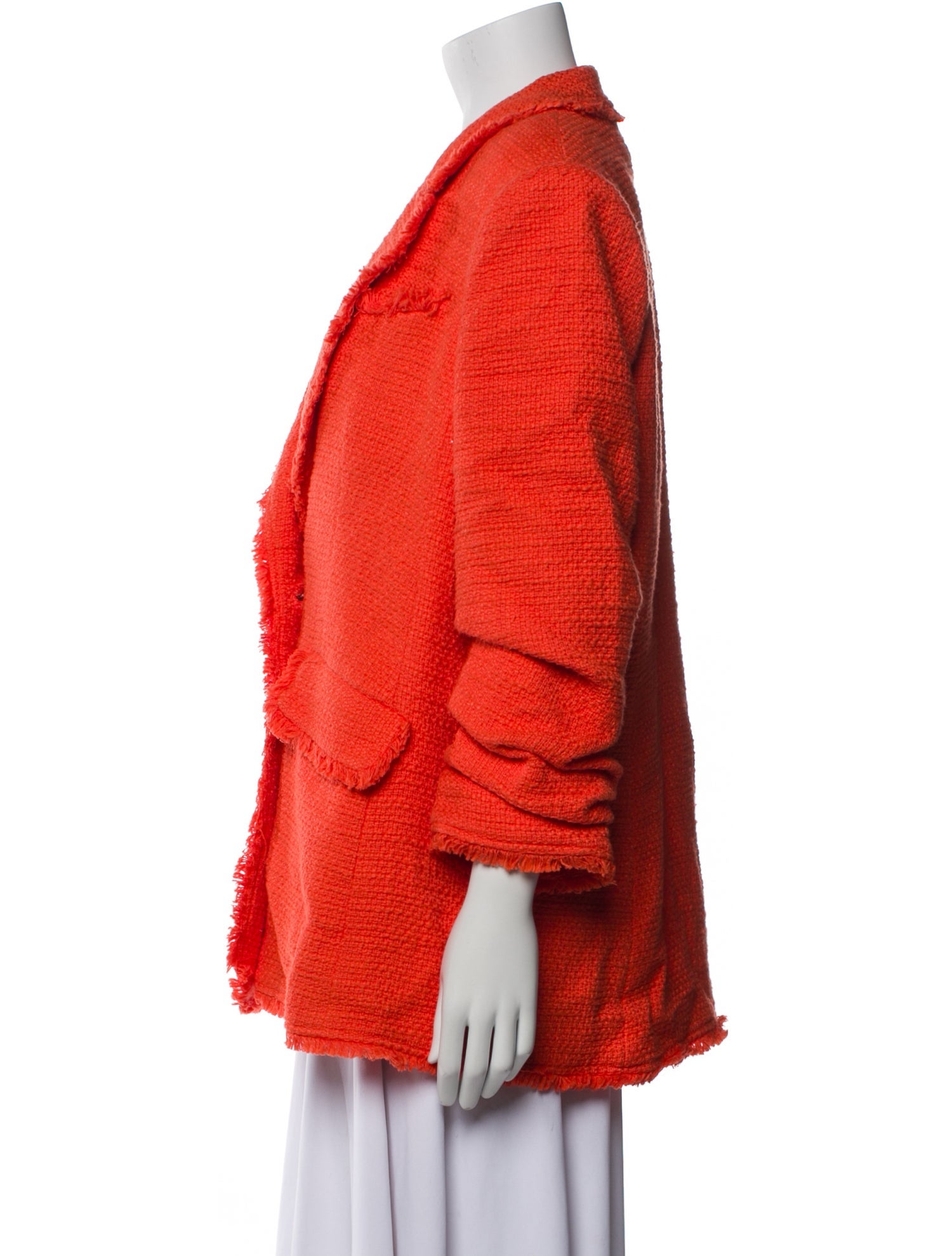 Cinq à Sept Tweed Pattern Blazer