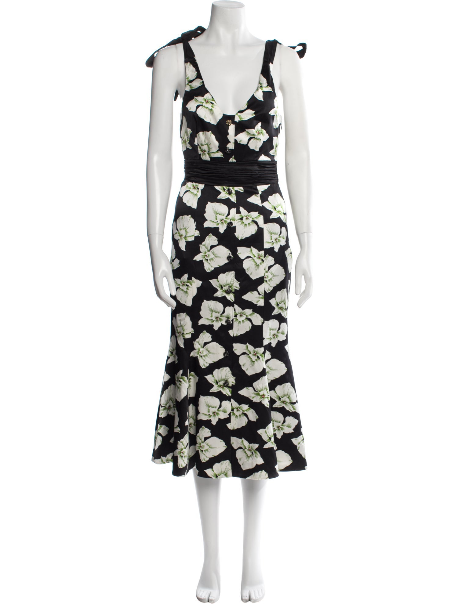 Cinq à Sept Silk Long Dress