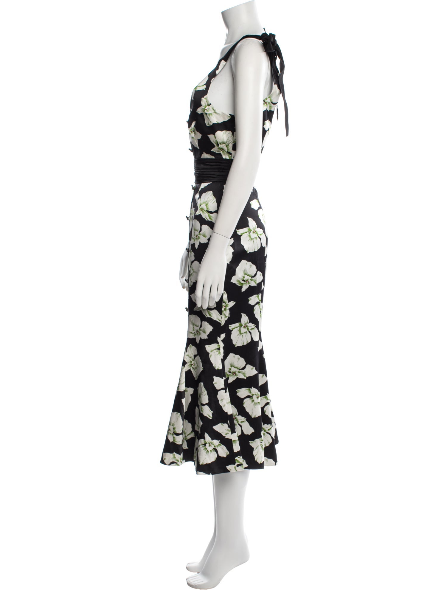 Cinq à Sept Silk Long Dress