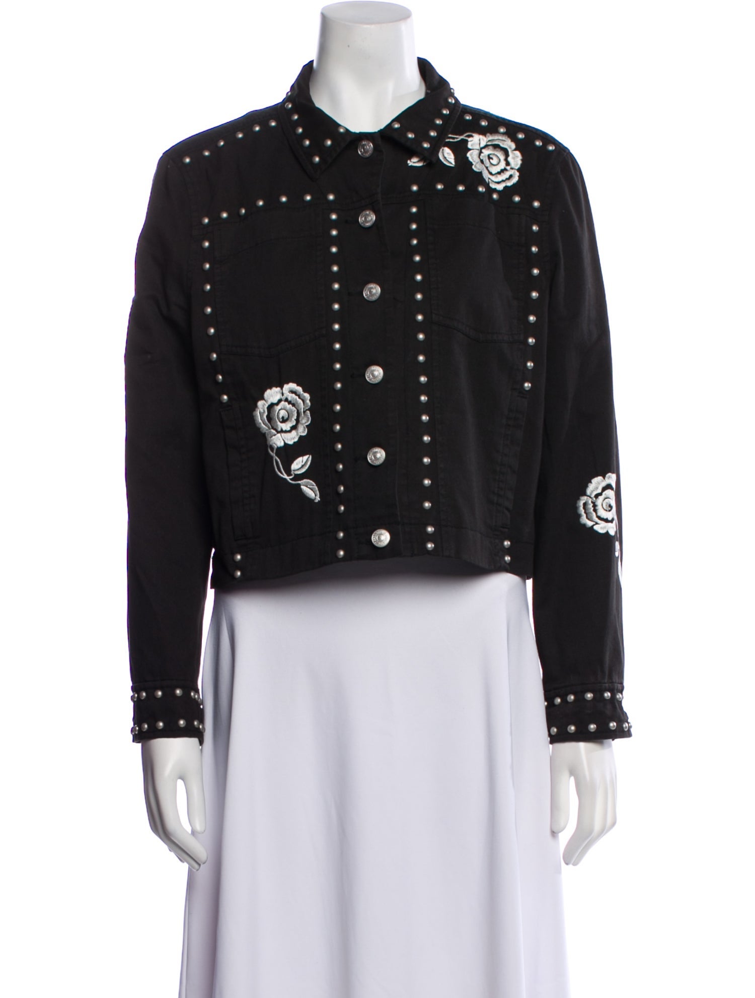 Cinq à Sept Floral Print Evening Jacket