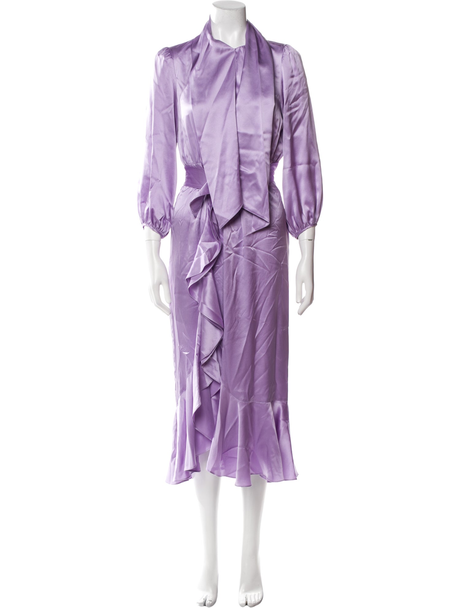 Cinq à Sept Silk Long Dress