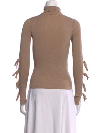 Cinq à Sept Nylon Turtleneck Sweater