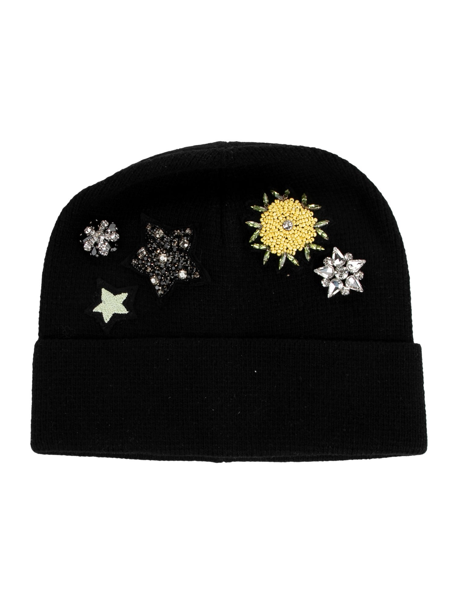 Cinq à Sept Embellished Knit Hat w/Tags