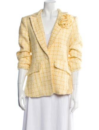 Cinq à Sept Printed Blazer