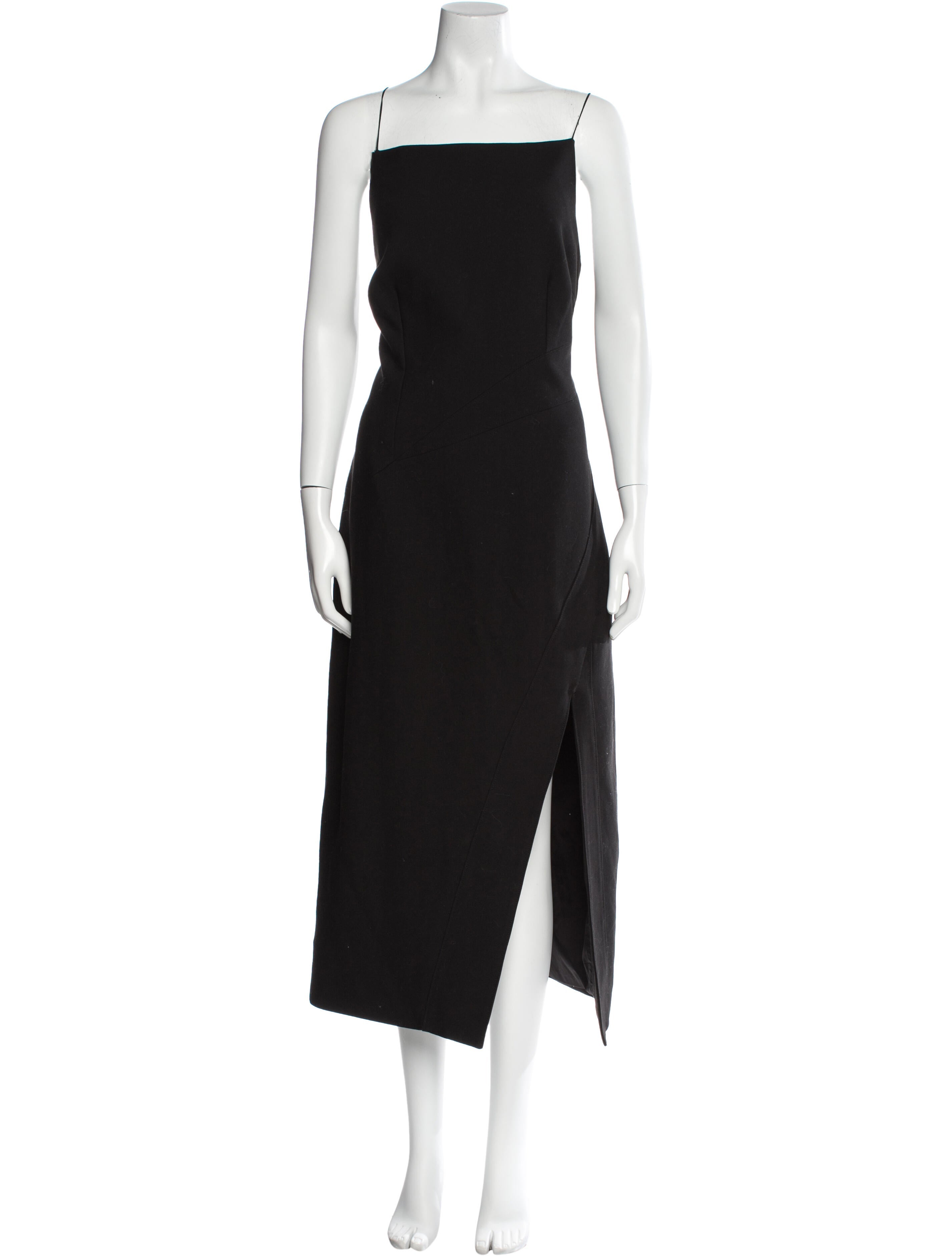 Cinq à Sept Square Neckline Long Dress