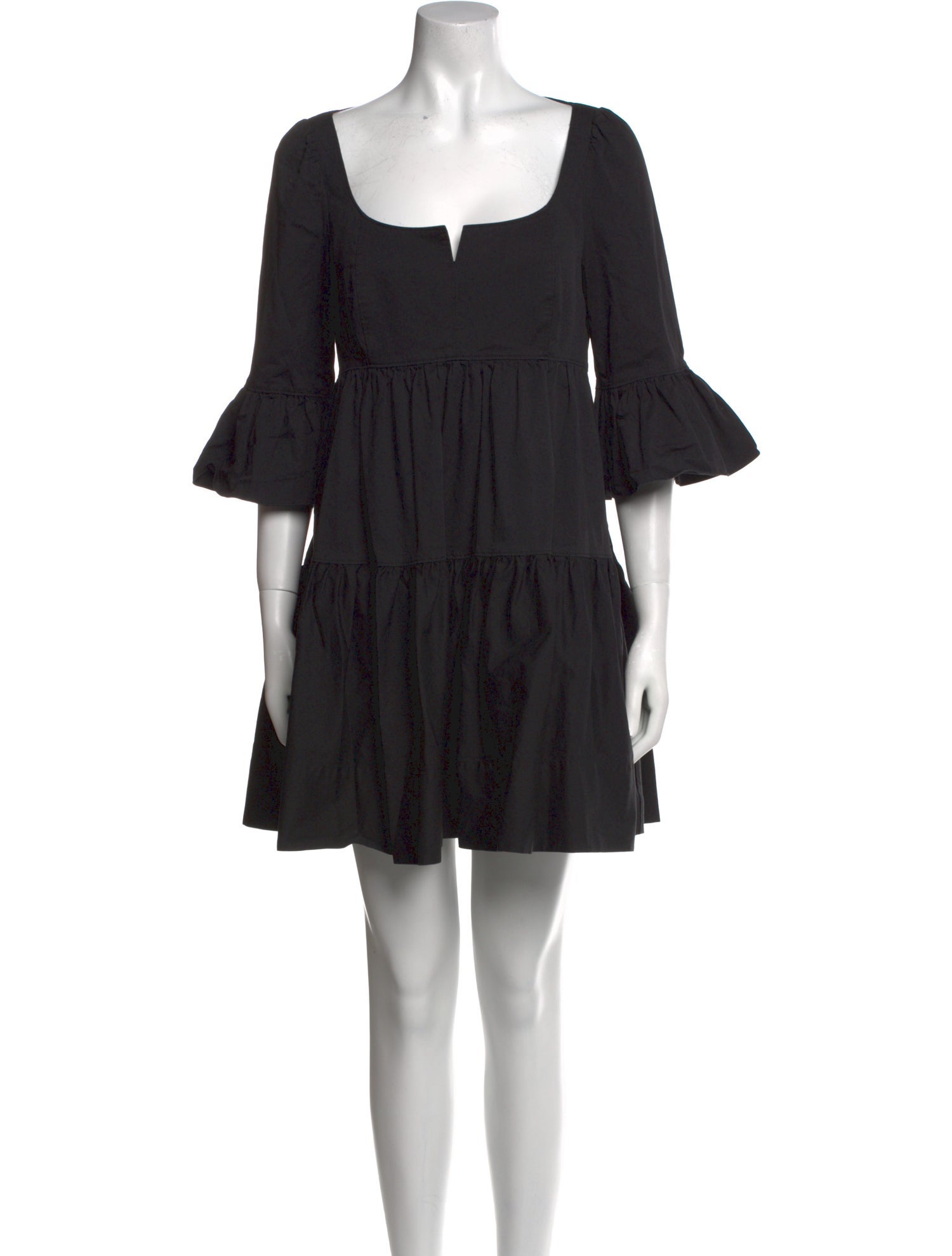 Cinq à Sept Square Neckline Mini Dress