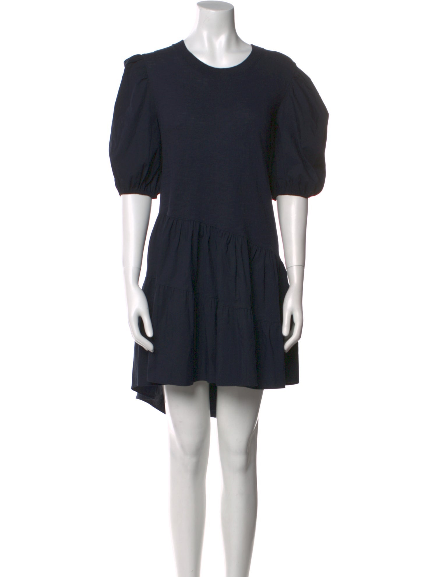 Cinq à Sept Crew Neck Knee-Length Dress