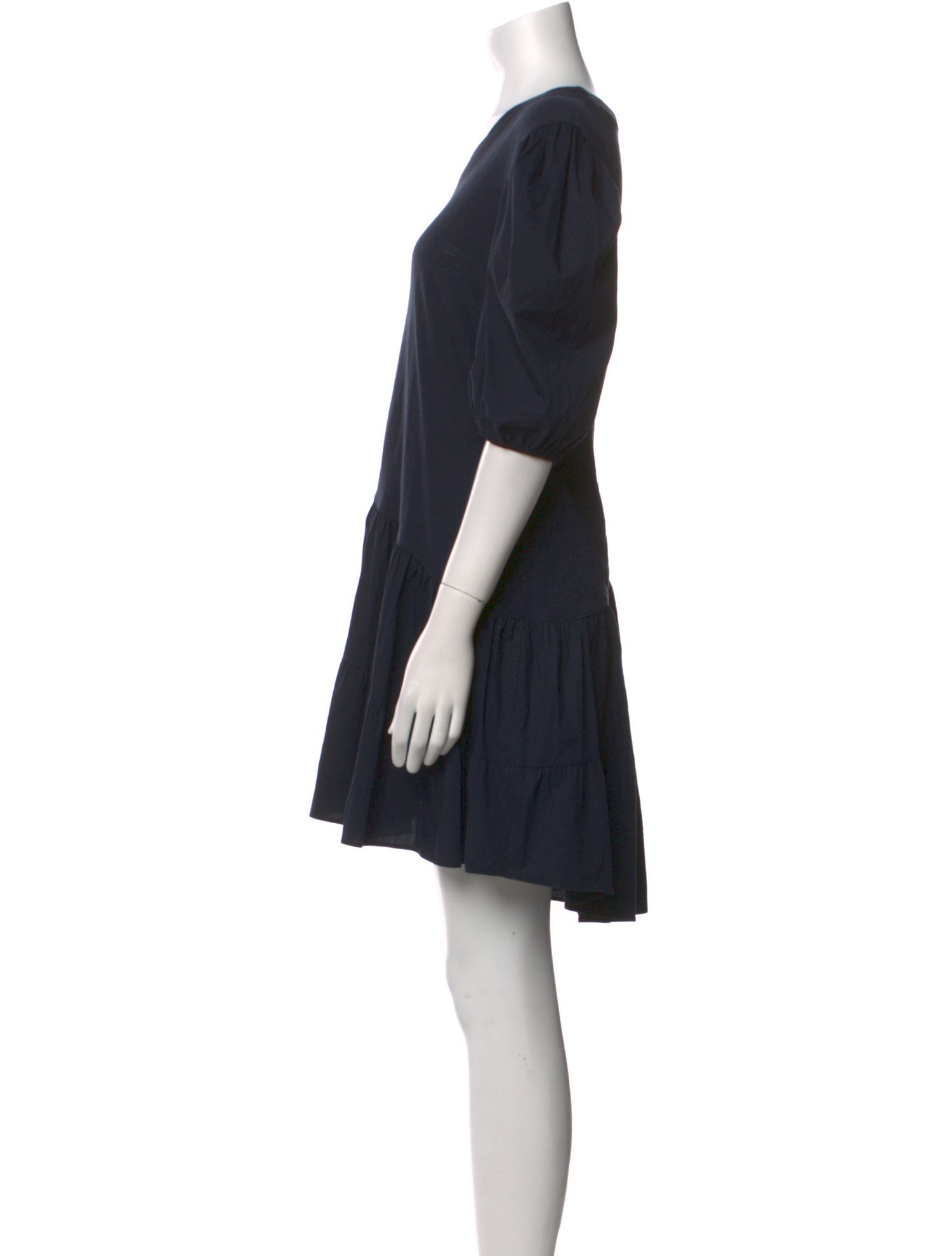 Cinq à Sept Crew Neck Knee-Length Dress