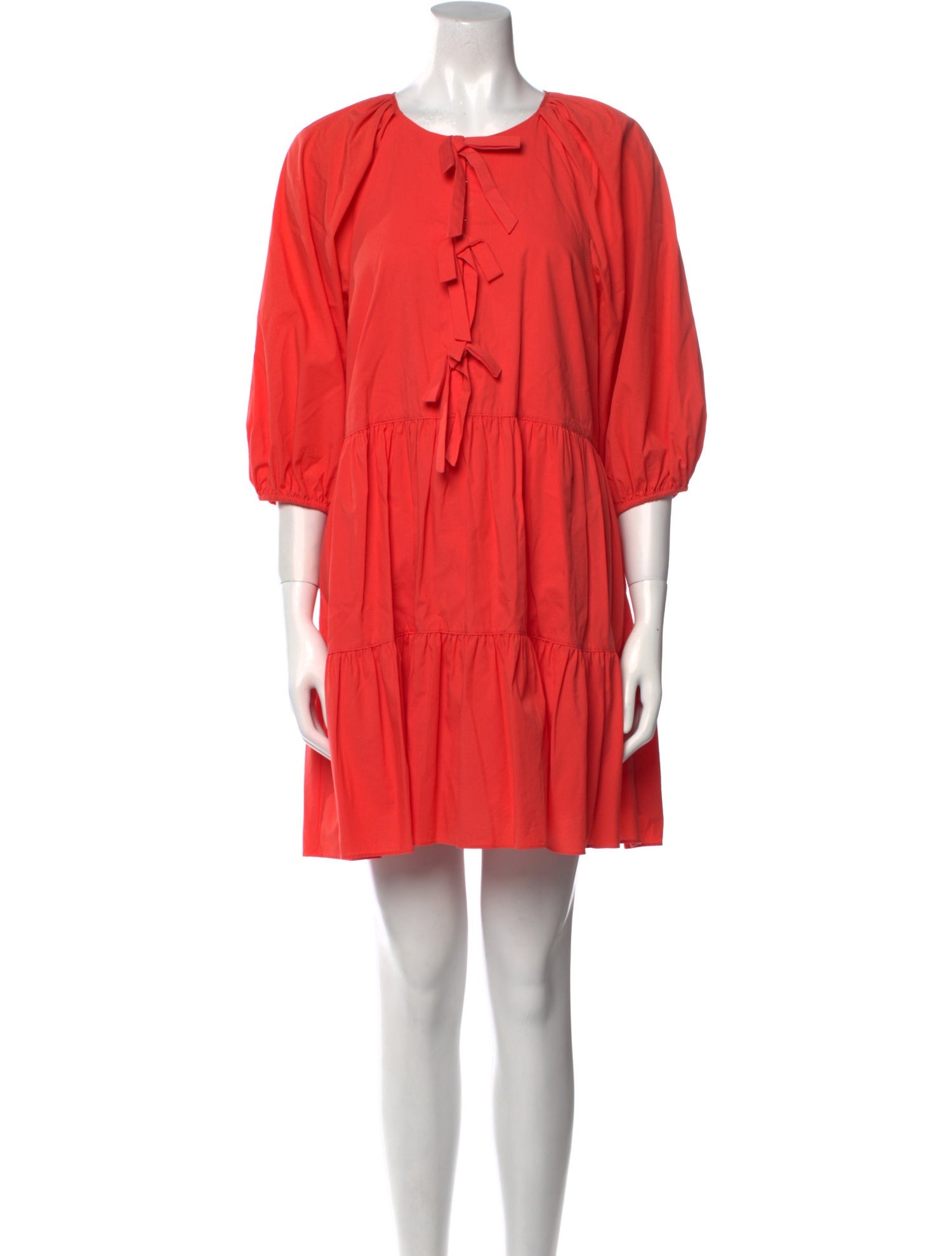 Cinq à Sept Crew Neck Mini Dress