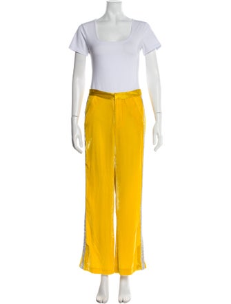 Cinq à Sept Crystal Embellishments Pantsuit