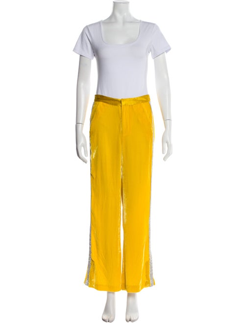 Cinq à Sept Crystal Embellishments Pantsuit