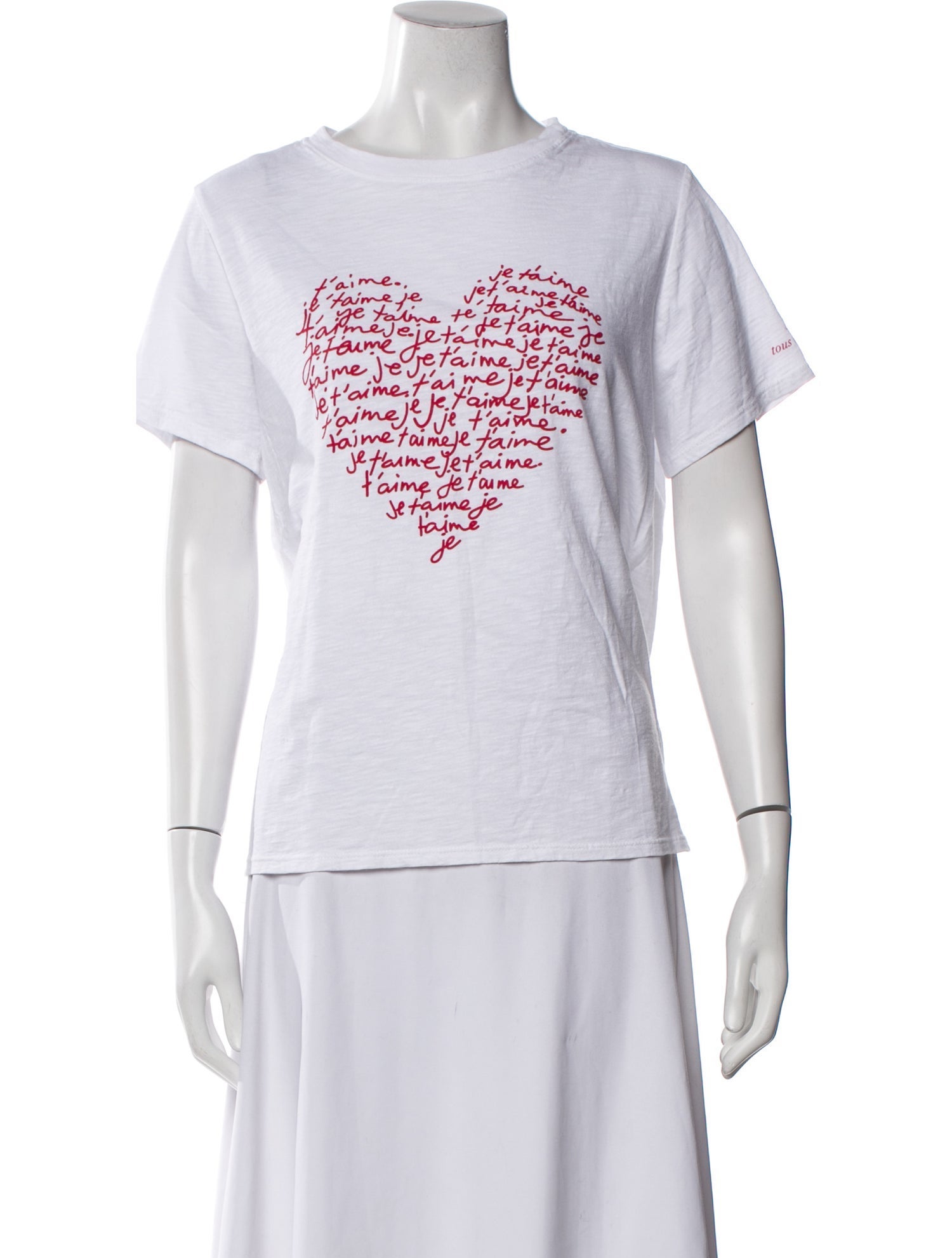 Cinq à Sept Graphic Print Crew Neck T-Shirt