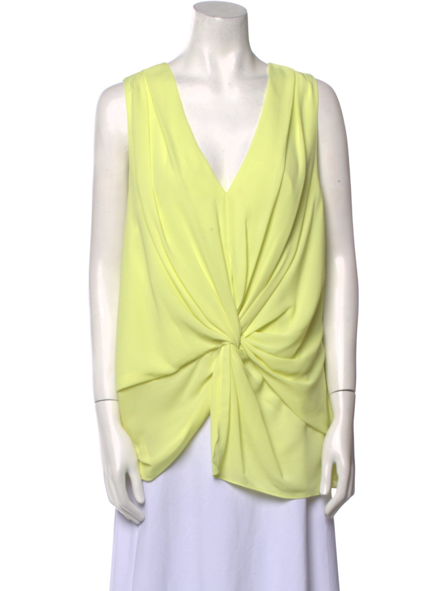 Cinq à Sept V-Neck Sleeveless Top