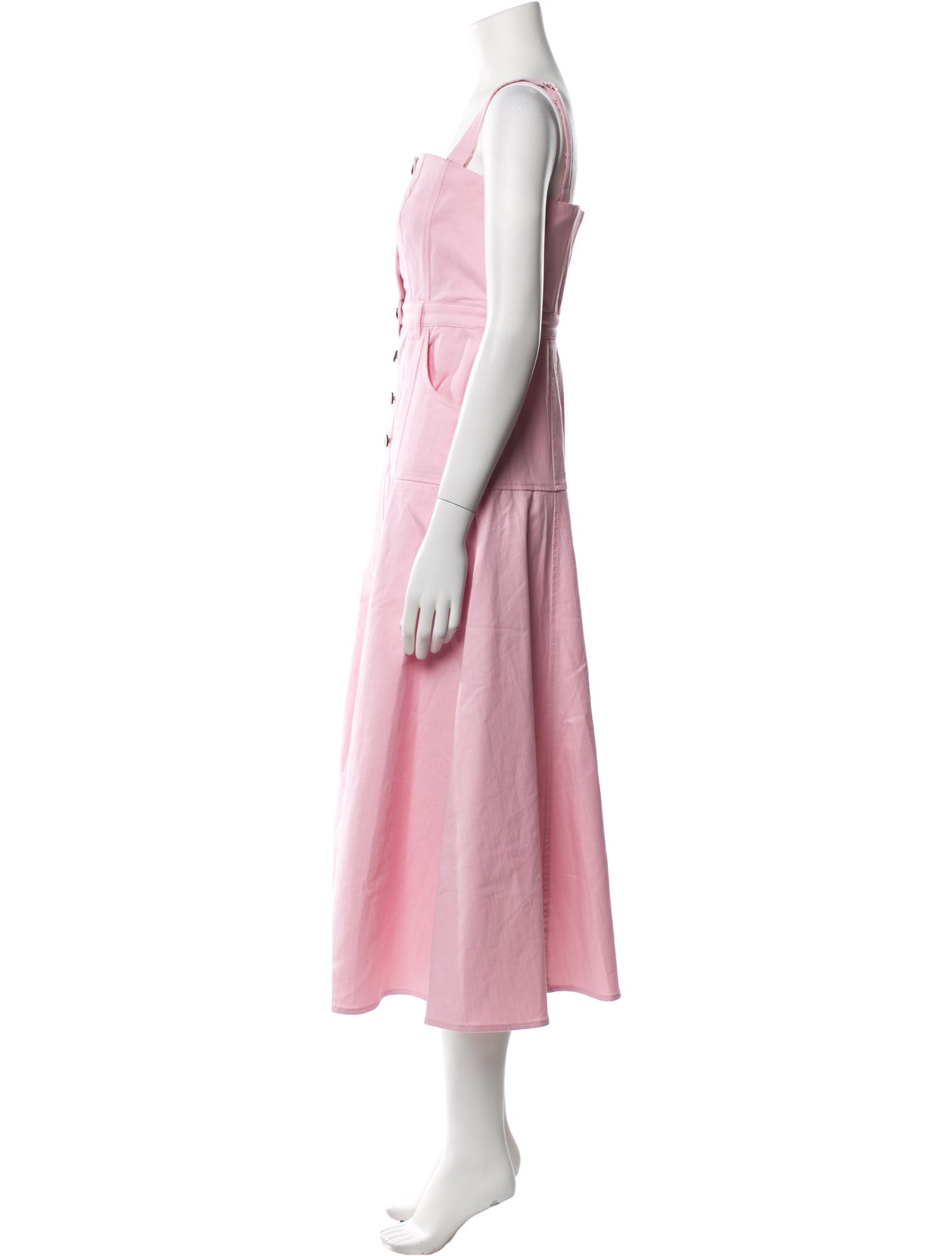 Cinq à Sept Square Neckline Long Dress