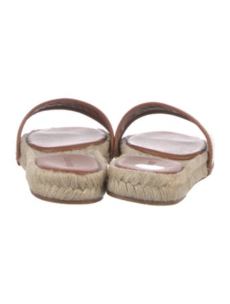 Cinq à Sept Canvas Embroidered Accent Espadrilles