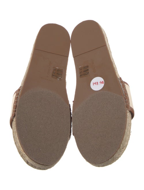 Cinq à Sept Canvas Embroidered Accent Espadrilles