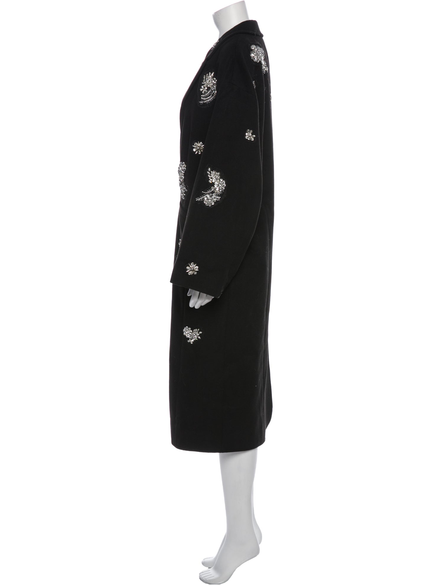 Cinq à Sept Floral Print Trench Coat