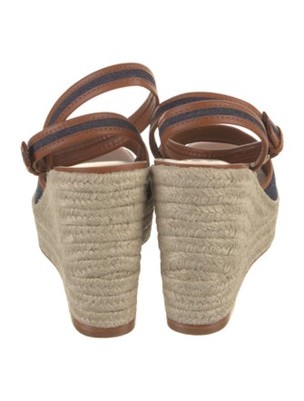 Cinq à Sept Denim Printed Espadrilles