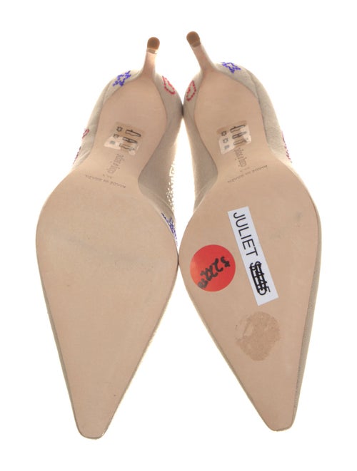 Cinq à Sept Canvas Graphic Print Pumps