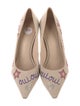 Cinq à Sept Canvas Printed Pumps