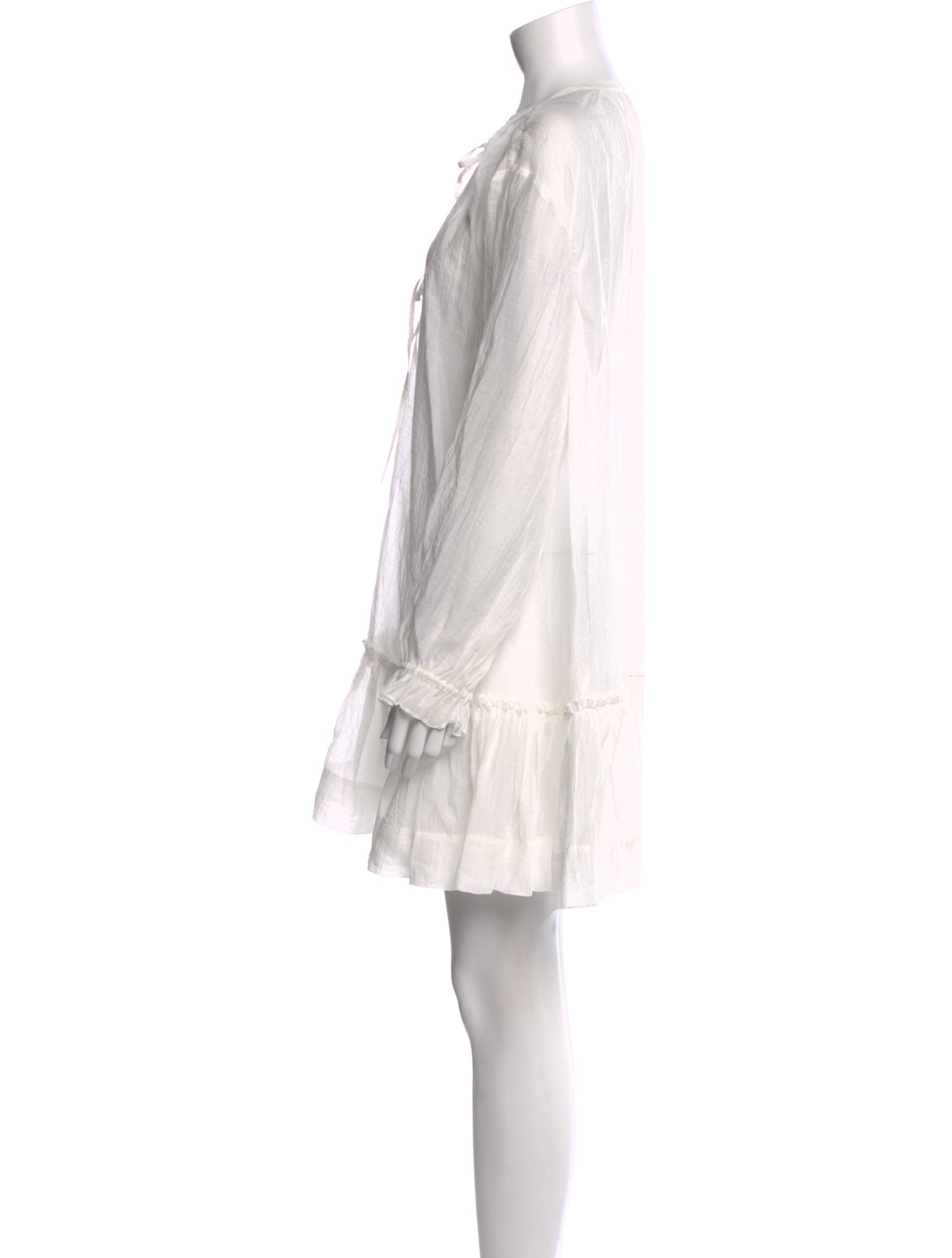 Cinq à Sept Crew Neck Mini Dress