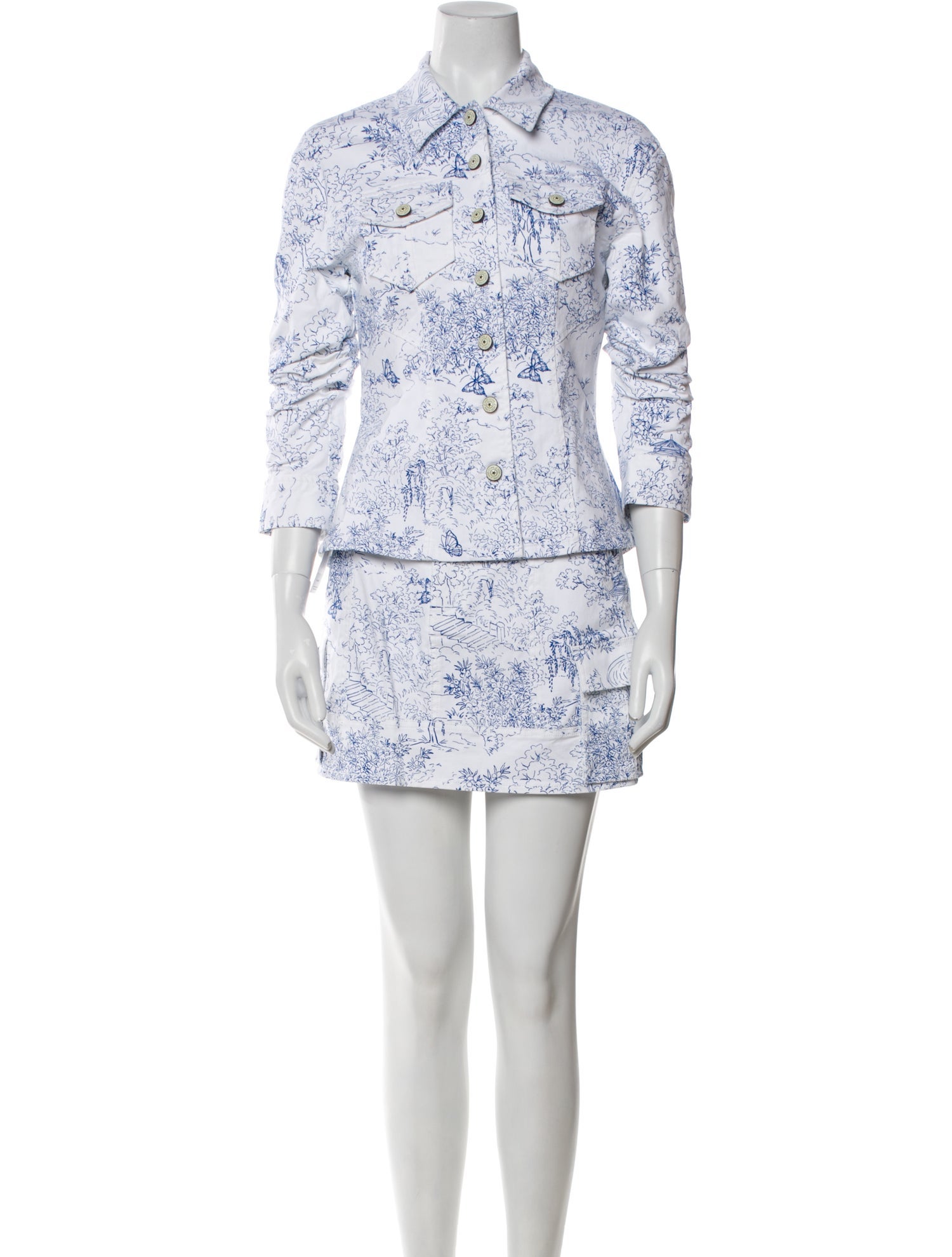 Cinq à Sept Printed Skirt Set w/ Tags