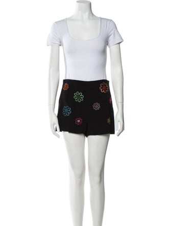 Cinq à Sept Patterned Crystal Embellishments Short Set