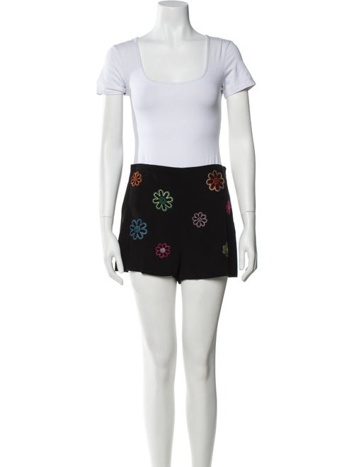 Cinq à Sept Patterned Crystal Embellishments Short Set