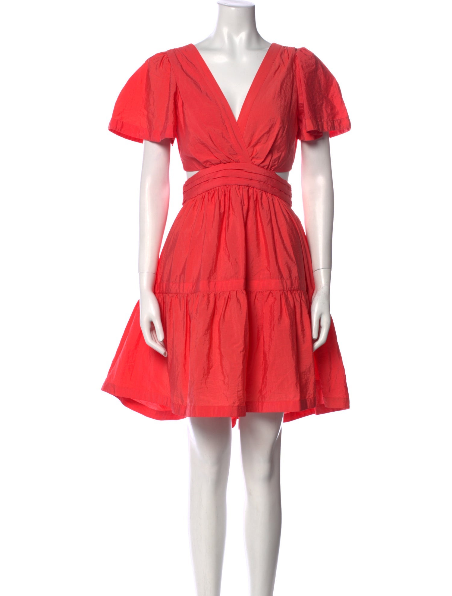 Cinq à Sept V-Neck Mini Dress