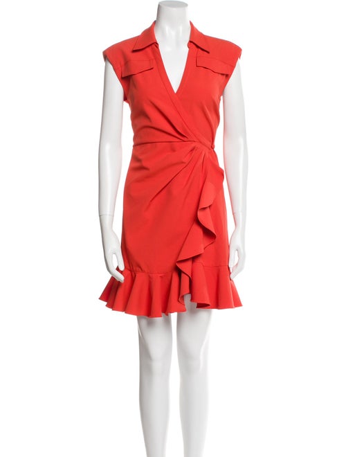 Cinq à Sept V-Neck Mini Dress