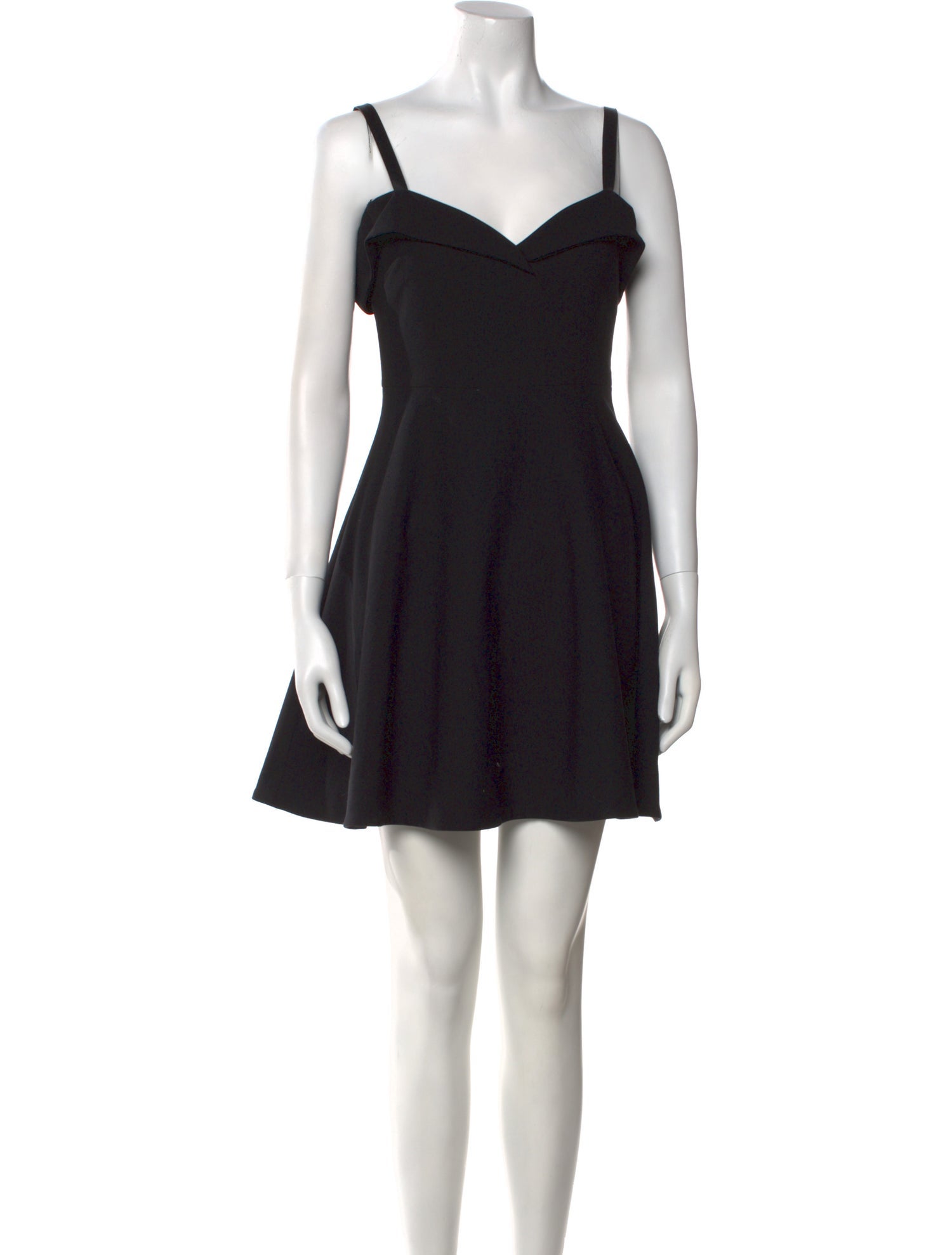 Cinq à Sept Square Neckline Mini Dress