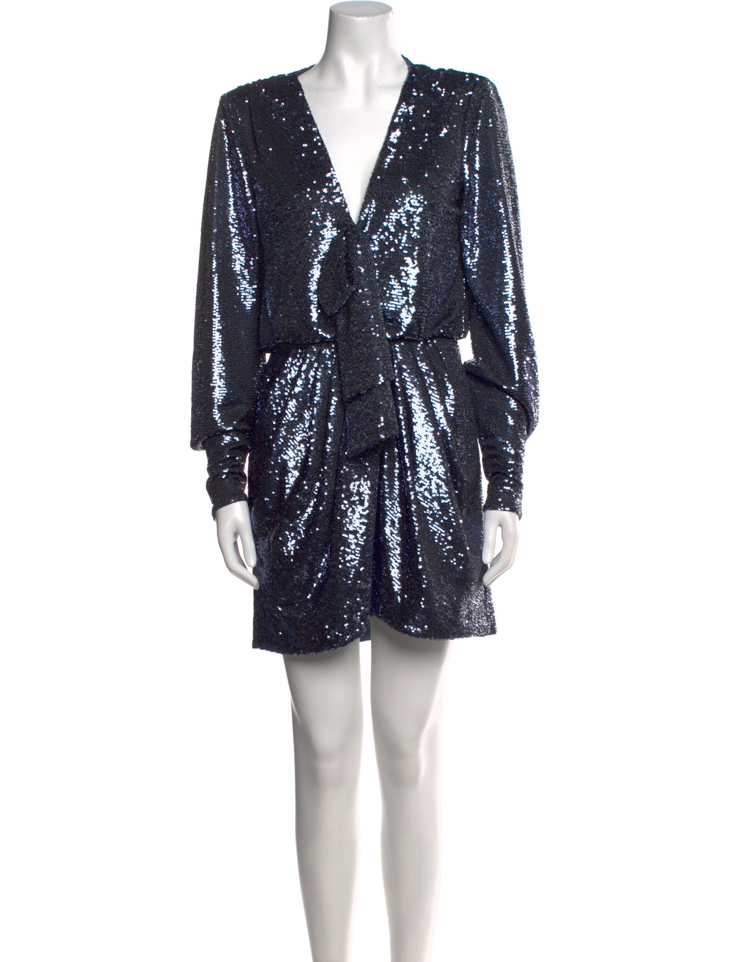 Cinq à Sept V-Neck Mini Dress