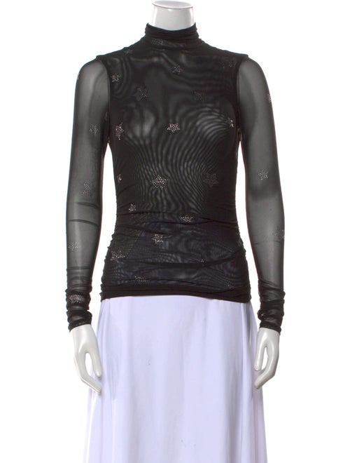 Cinq à Sept Turtleneck Long Sleeve Top