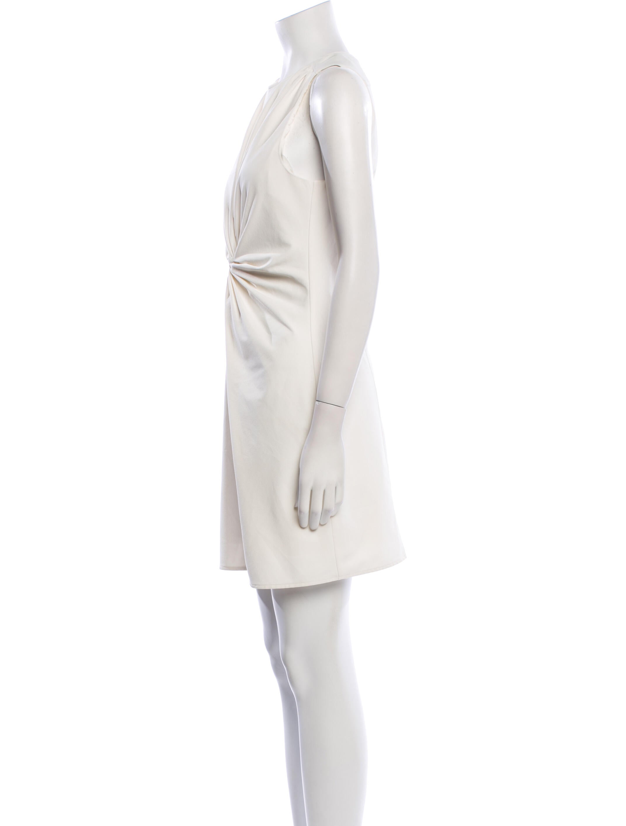 Cinq à Sept Crew Neck Mini Dress